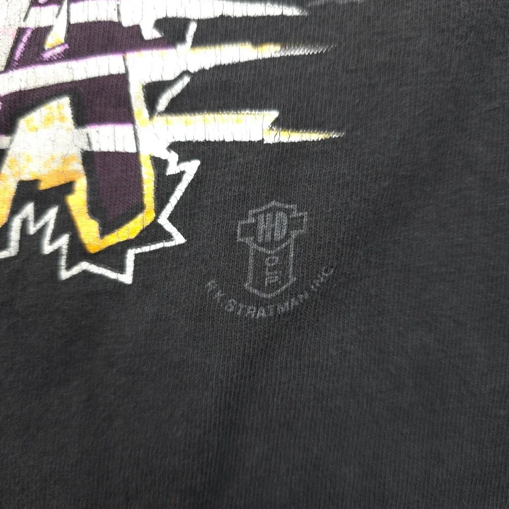 VINTAGE Harley Davidson Shirt Mens XL Black Hogzzilla Motorcycle Biker 90s USA‎